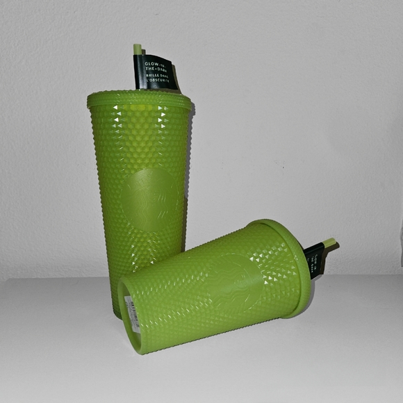 Starbucks Lemongrass Glow In The Dark Tumbler Bundle - Picture 2 of 8